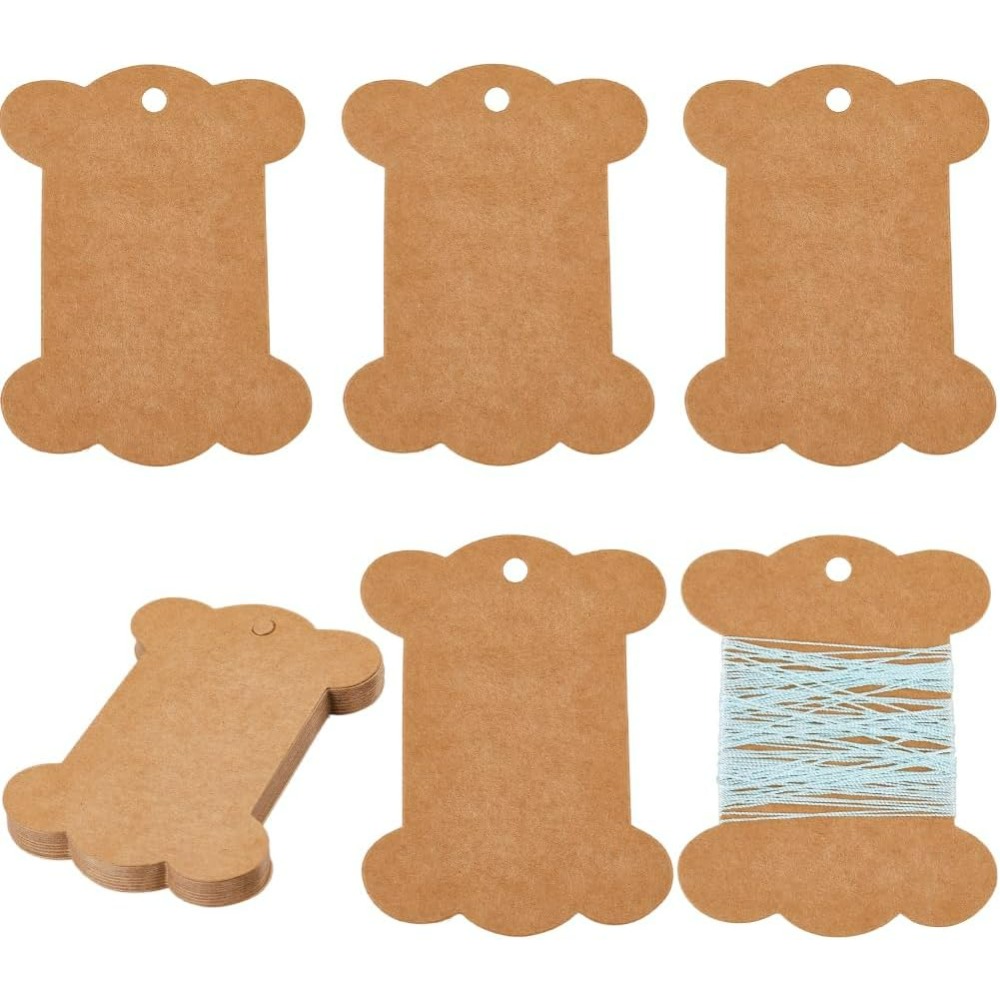 80Pcs Embroidery Thread Cardbo - Organza Ribbon Spool recensie en prijs