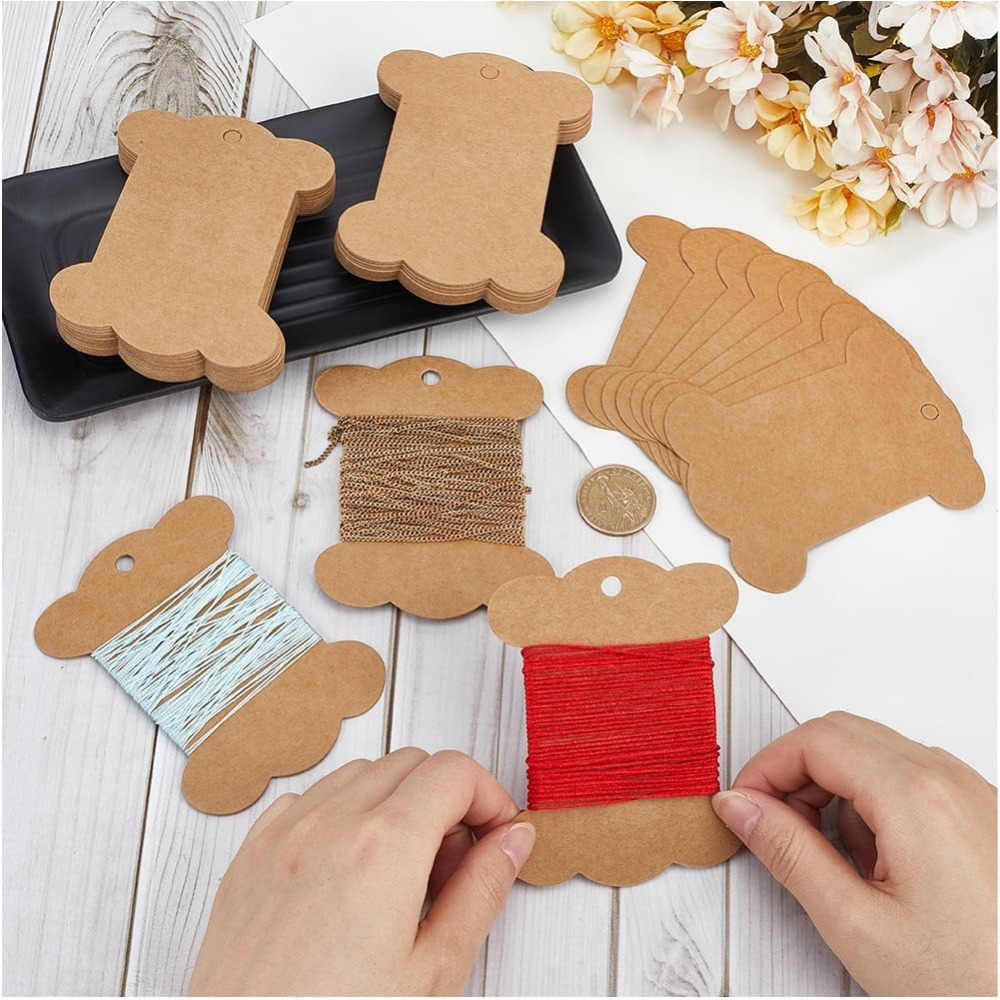 80Pcs Embroidery Thread Cardbo - Organza Ribbon Spool recensie en prijs