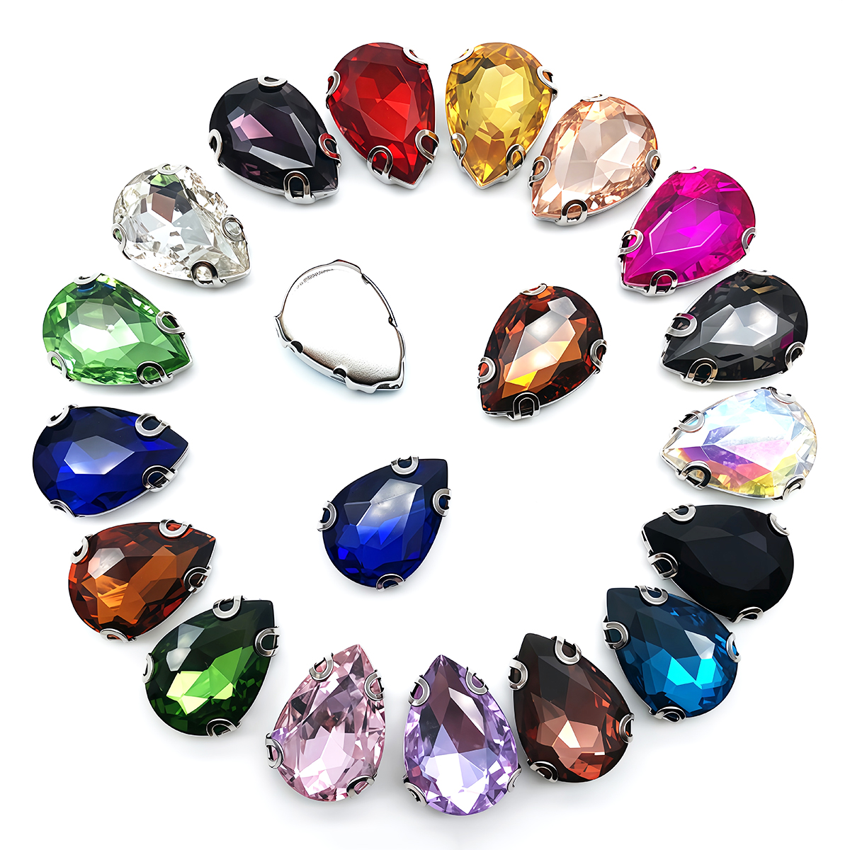 Water Drop Crystal Glass Rhine - Sew On Rhinestone recensie en prijs