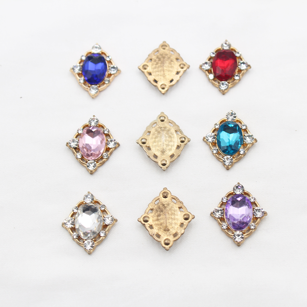 10Pcs Vintage Crystal Sew on C - Embellish Craft recensie en prijs