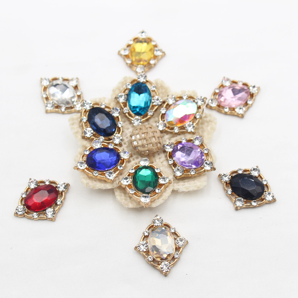 10Pcs Vintage Crystal Sew on C - Embellish Craft recensie en prijs