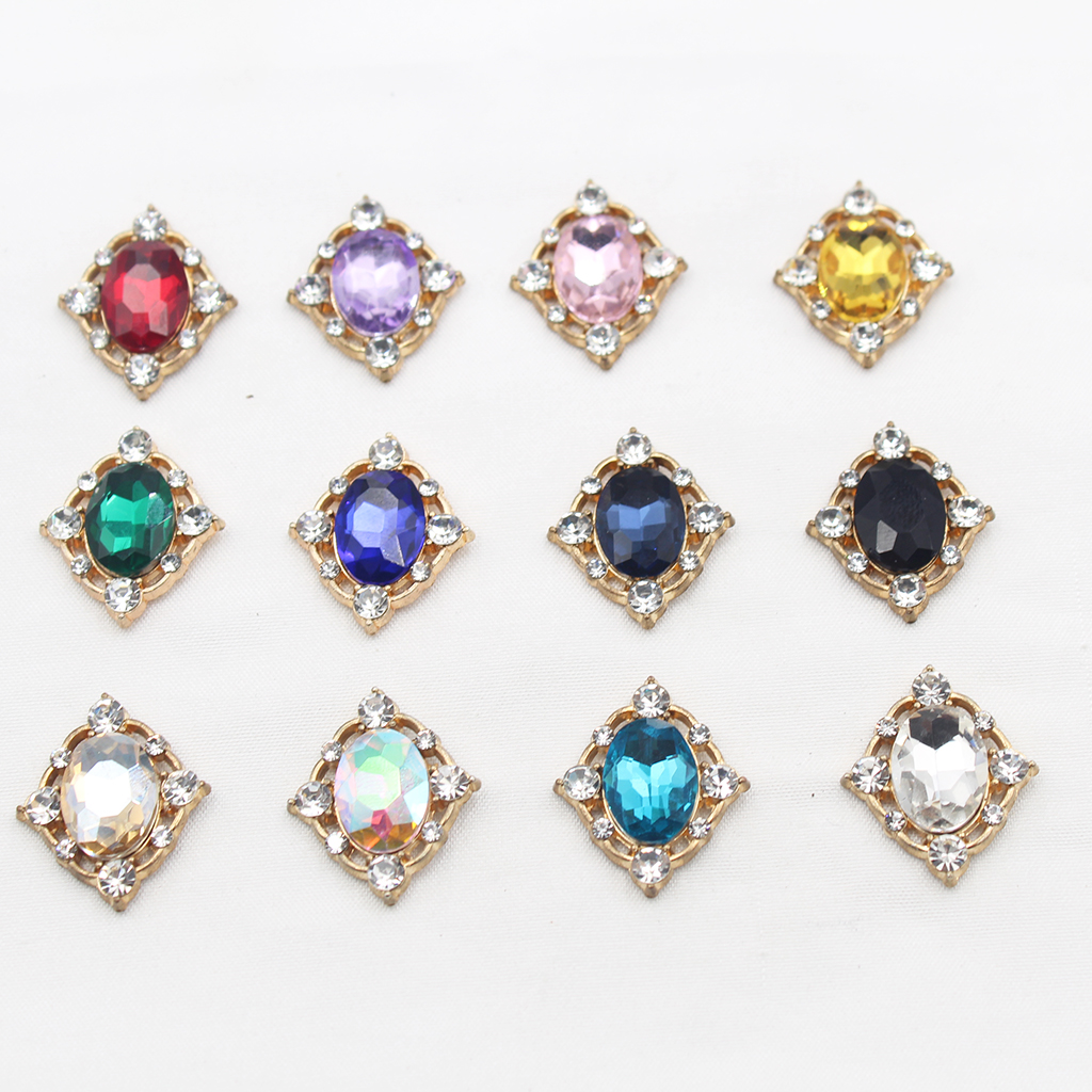 10Pcs Vintage Crystal Sew on C - Embellish Craft recensie en prijs