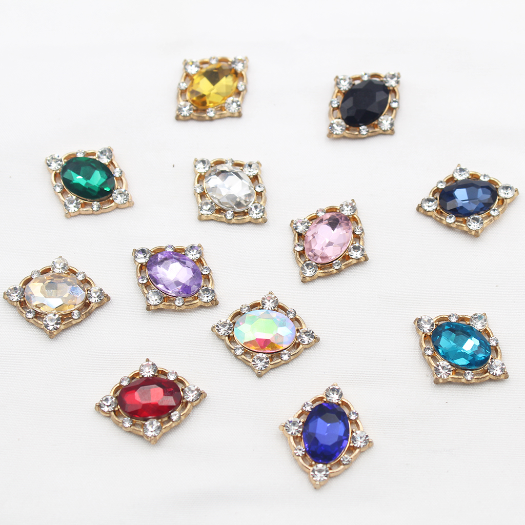 10Pcs Vintage Crystal Sew on C - Embellish Craft recensie en prijs