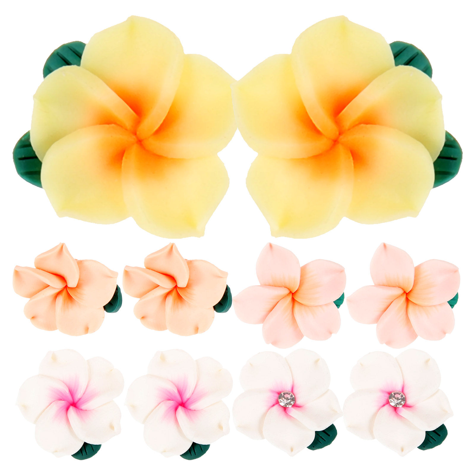 10Pcs Soft Polymer Clay Flower - Embellish Craft recensie en prijs