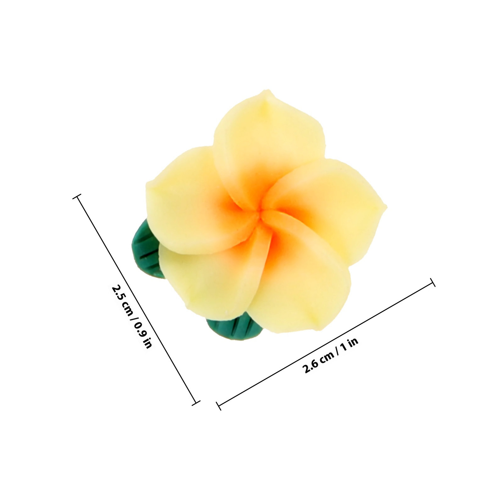 10Pcs Soft Polymer Clay Flower - Embellish Craft recensie en prijs