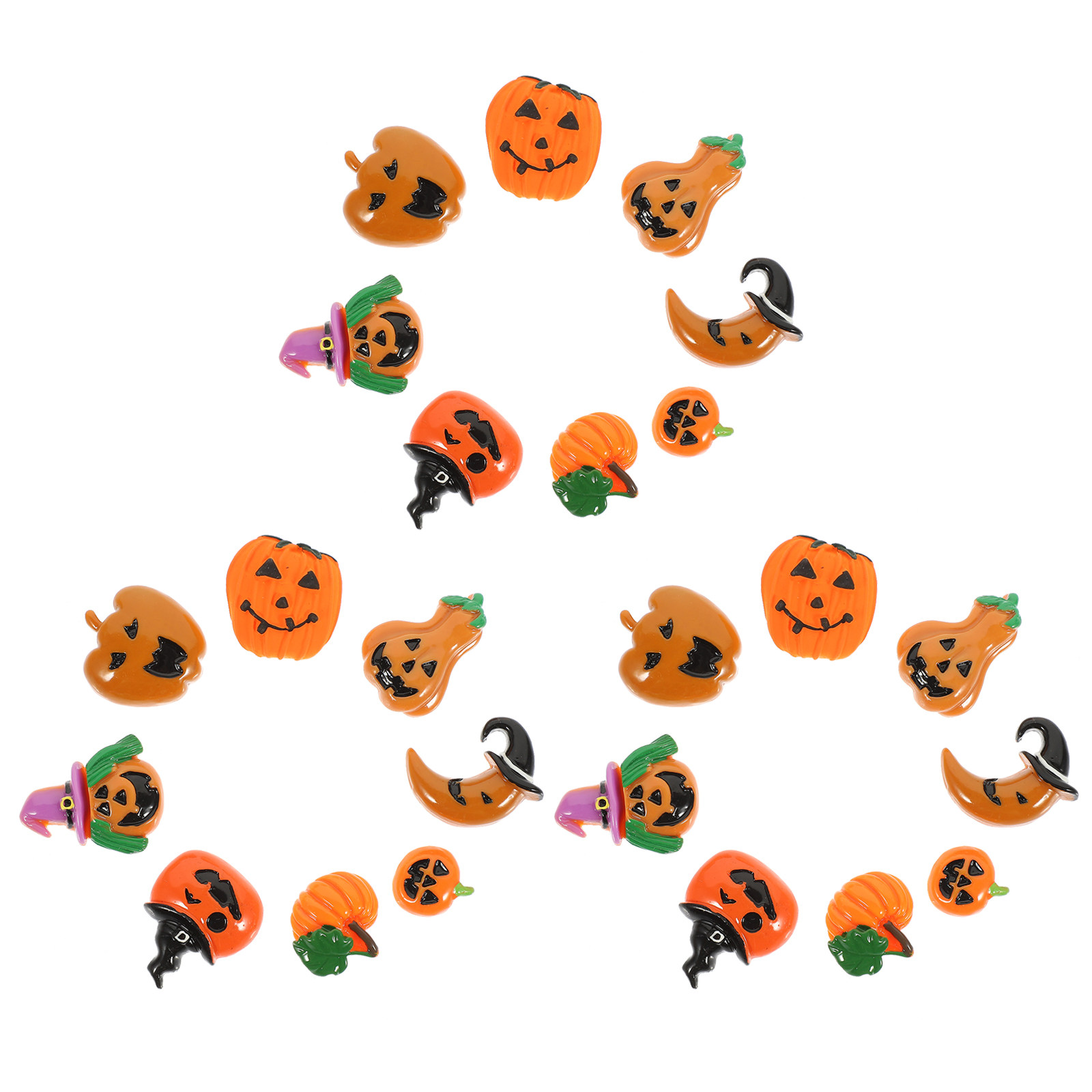 24Pcs Resin Halloween Pumpkin  - Embellish Craft recensie en prijs