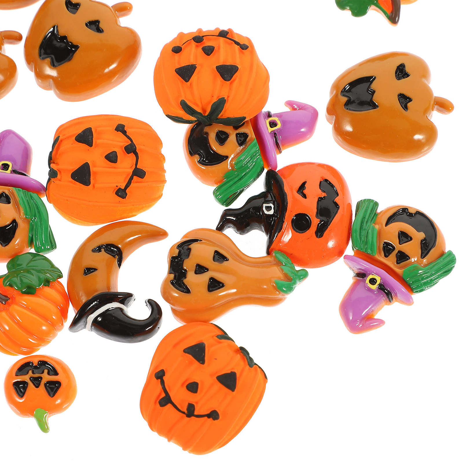 24Pcs Resin Halloween Pumpkin  - Embellish Craft recensie en prijs