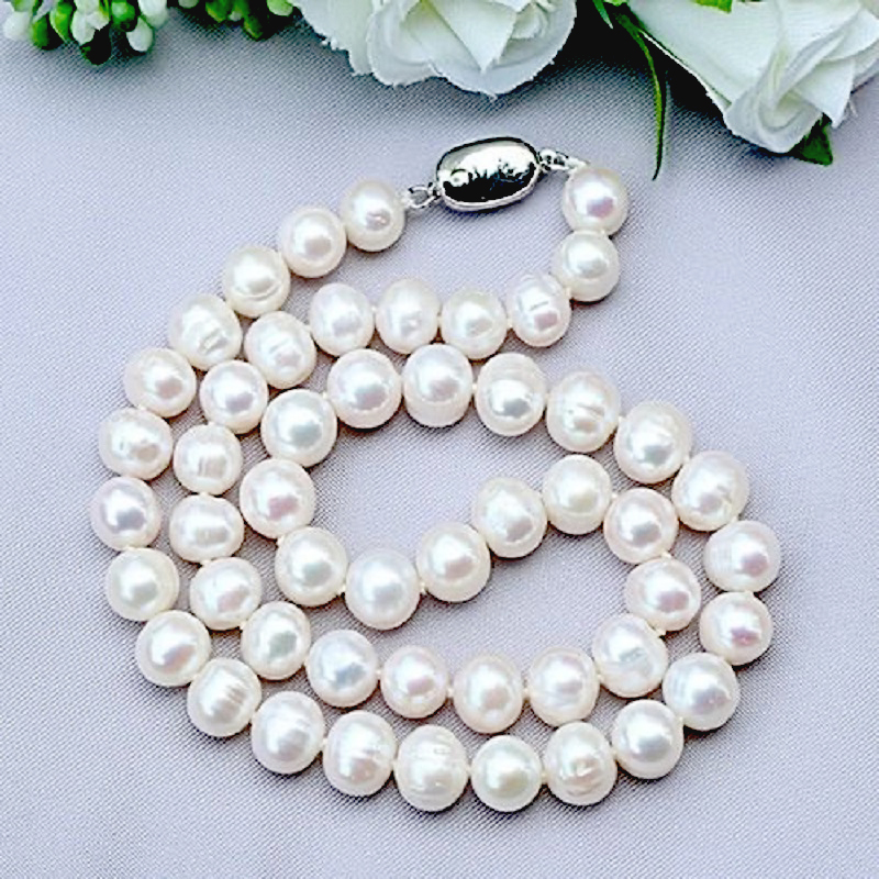 8-9mm Natural Freshwater Pearl - Pearl Trim Chain recensie en prijs