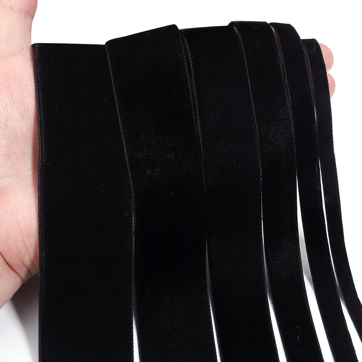 5-10Yards Black Velvet Ribbon  - Velvet Ribbon Roll recensie en prijs