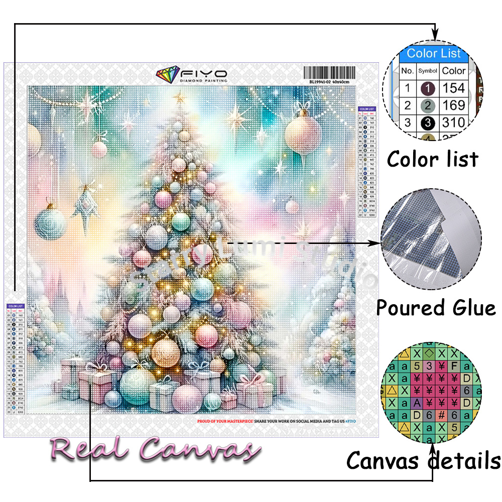 Diamond Painting Kit Christmas - Embroidery Embellishments recensie en prijs