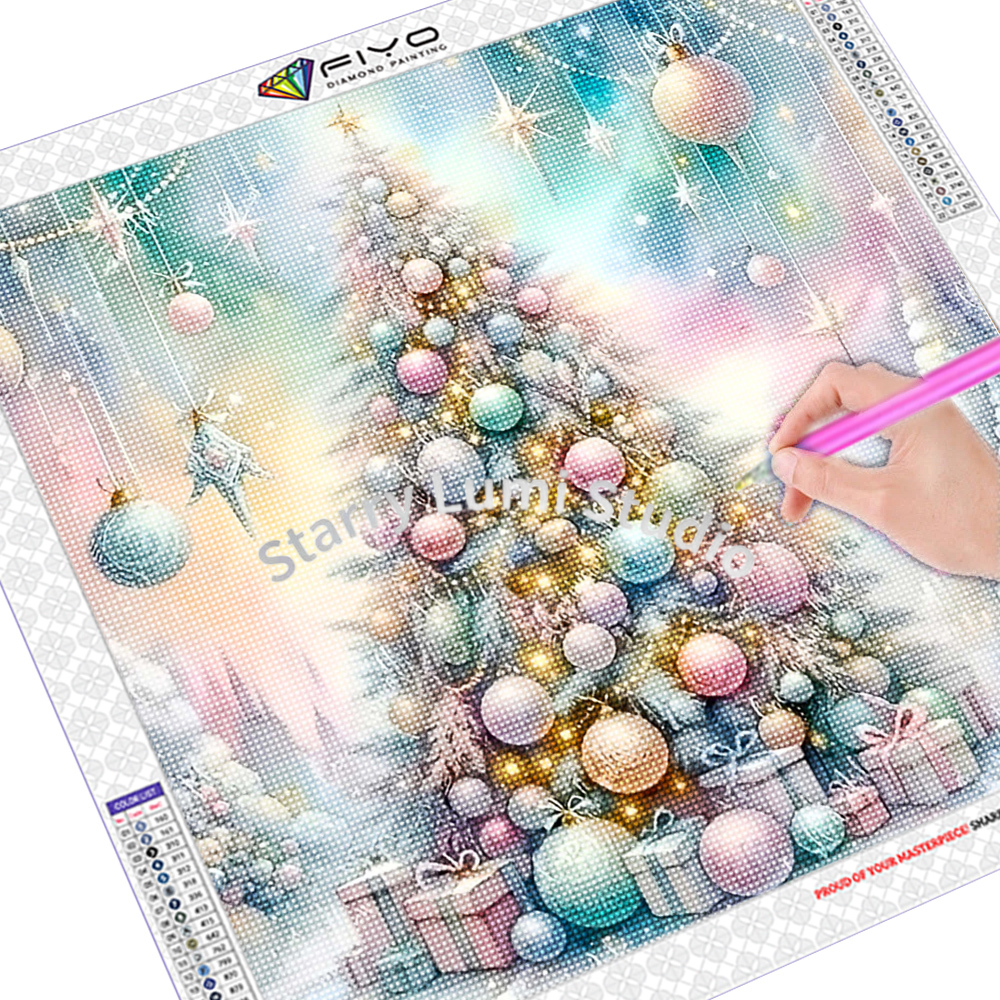 Diamond Painting Kit Christmas - Embroidery Embellishments recensie en prijs