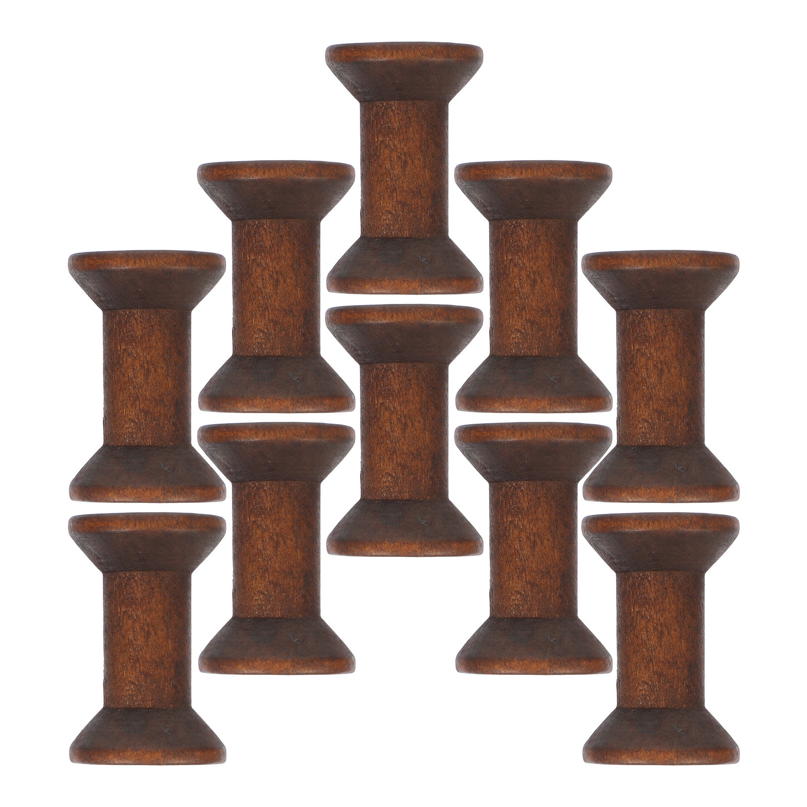 10Pcs Handcrafted Wooden Spool - Embroidery Craft recensie en prijs