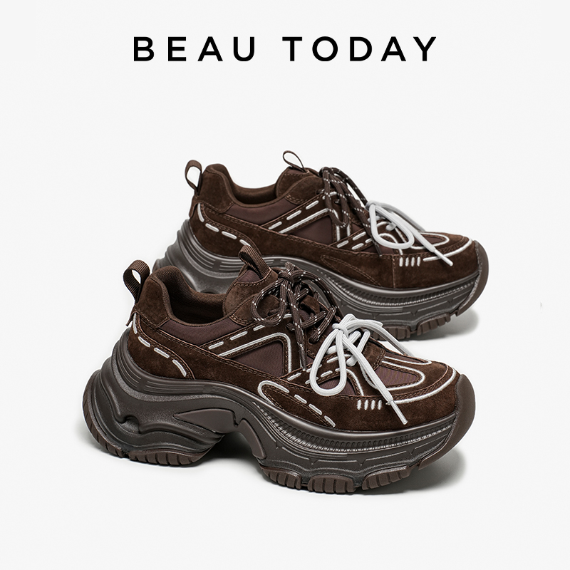 BBEAUTODAY Chunky Sneakers Wom - Guipure Lace Panel recensie en prijs