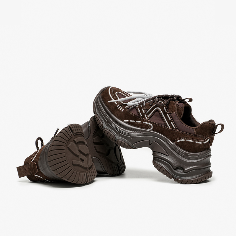 BBEAUTODAY Chunky Sneakers Wom - Guipure Lace Panel recensie en prijs