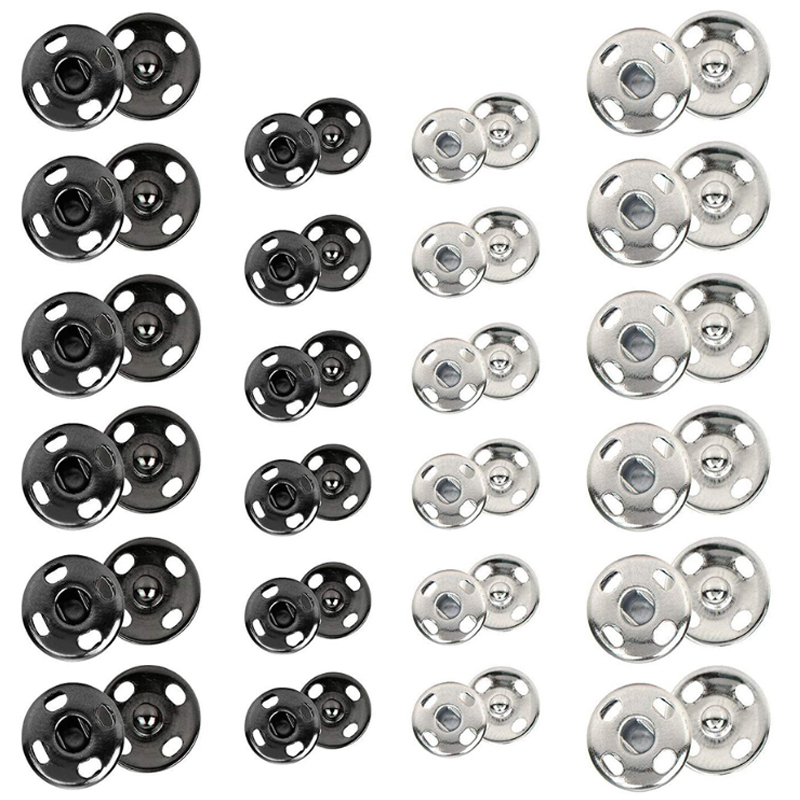 10/50 Set 8-10mm Metal Sew-on  - Iron On Stud Set recensie en prijs