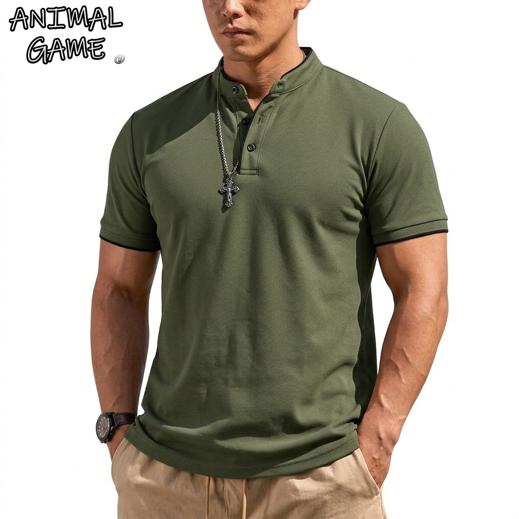 Summer Short Sleeve Henley Shi - Embellish Knit recensie en prijs