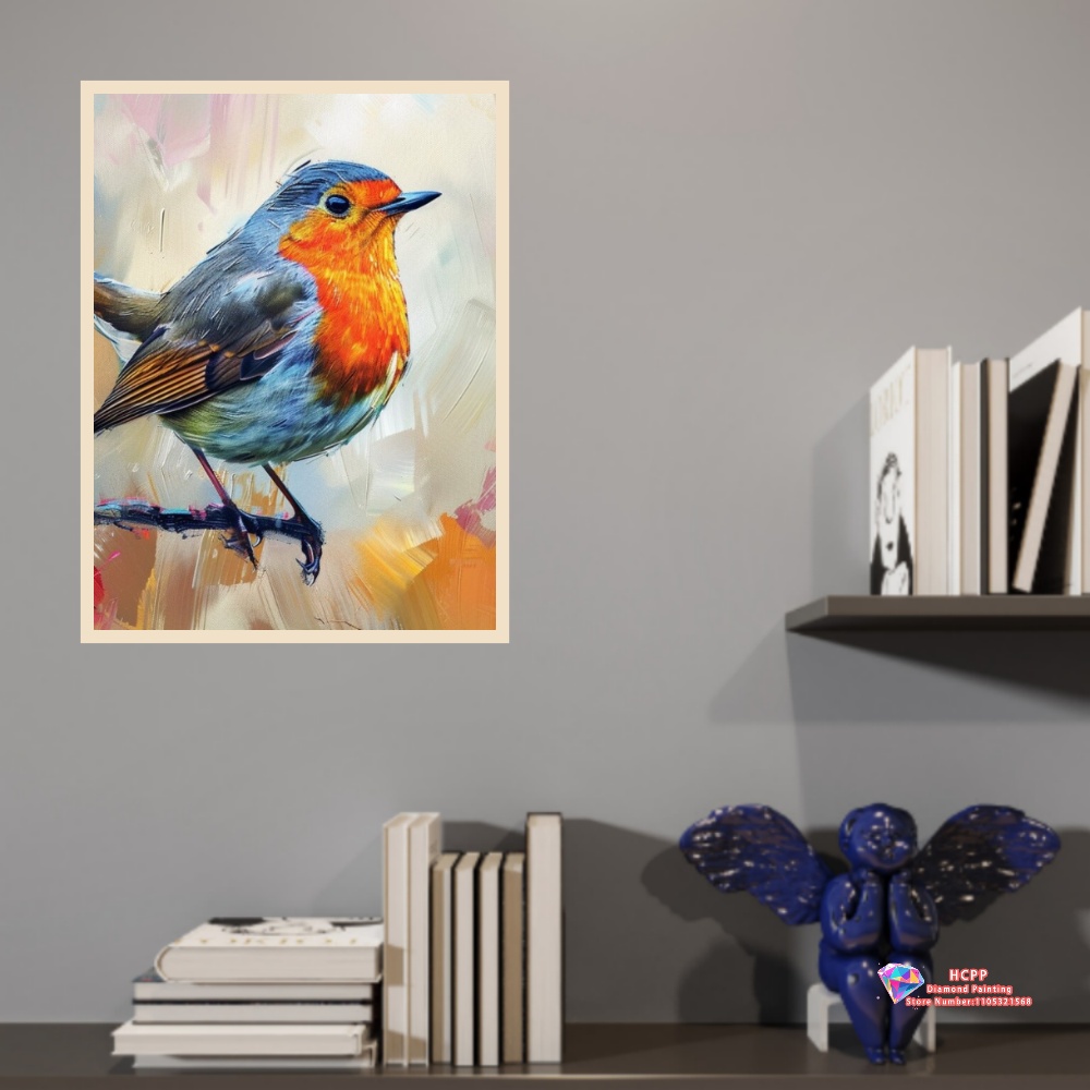 unframe Robin Bird Cute Robin  - Embroidery Embellishments recensie en prijs
