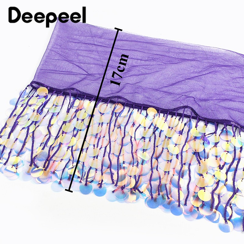 3Yards 17cm Beaded Sequins Tas - Beaded Trim Fringe recensie en prijs
