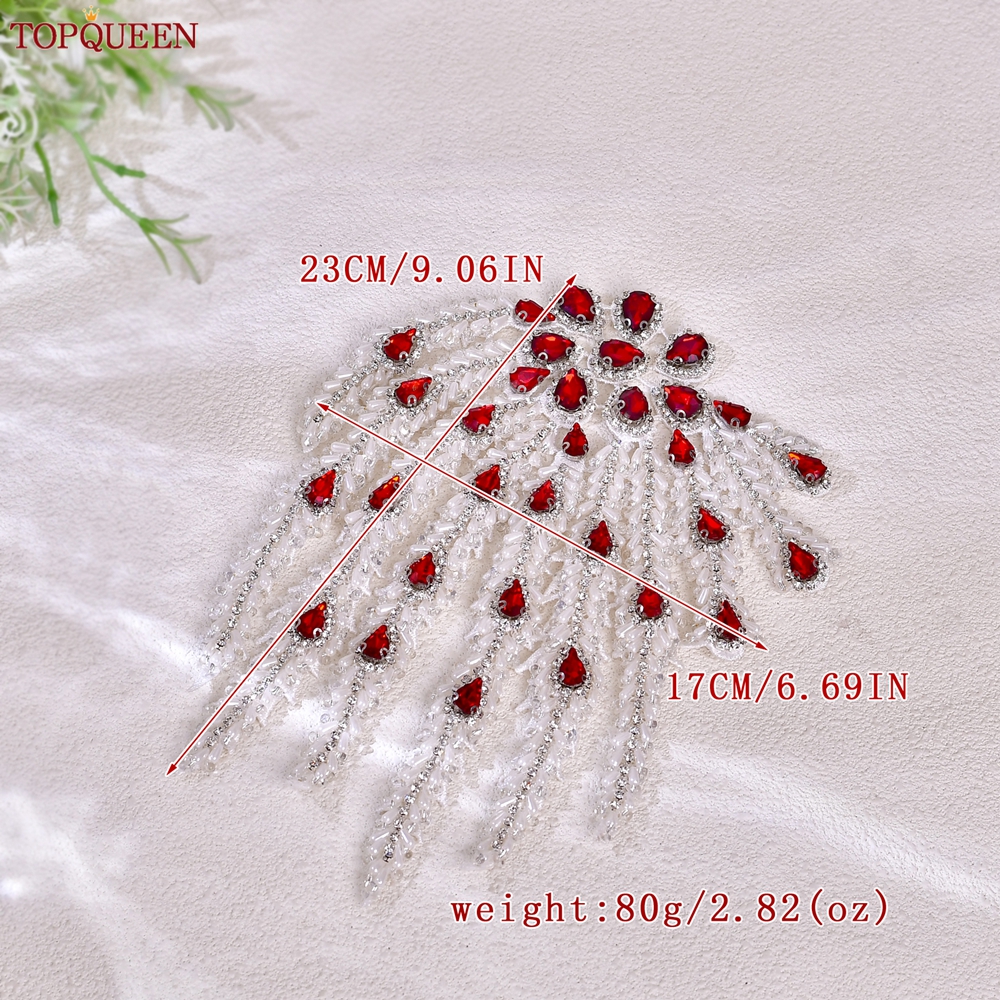 TOPQUEEN Hand-sewn Beaded Tass - Sew On Rhinestone recensie en prijs