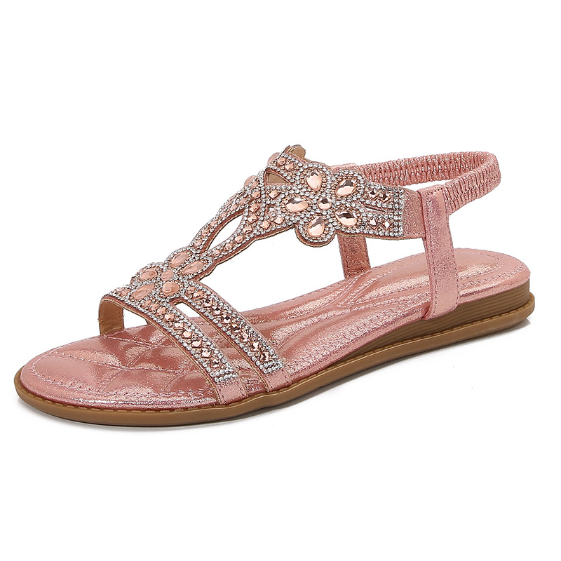 Big Size Openwork Sandals Bohe - Sew On Rhinestone recensie en prijs