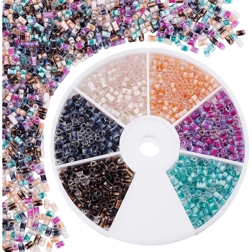 720pcs 6 Colors Tube Beads 24g - Embroidery Craft recensie en prijs