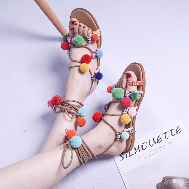Women's Sandals Able and Elega - Tassel Fringe Trim recensie en prijs