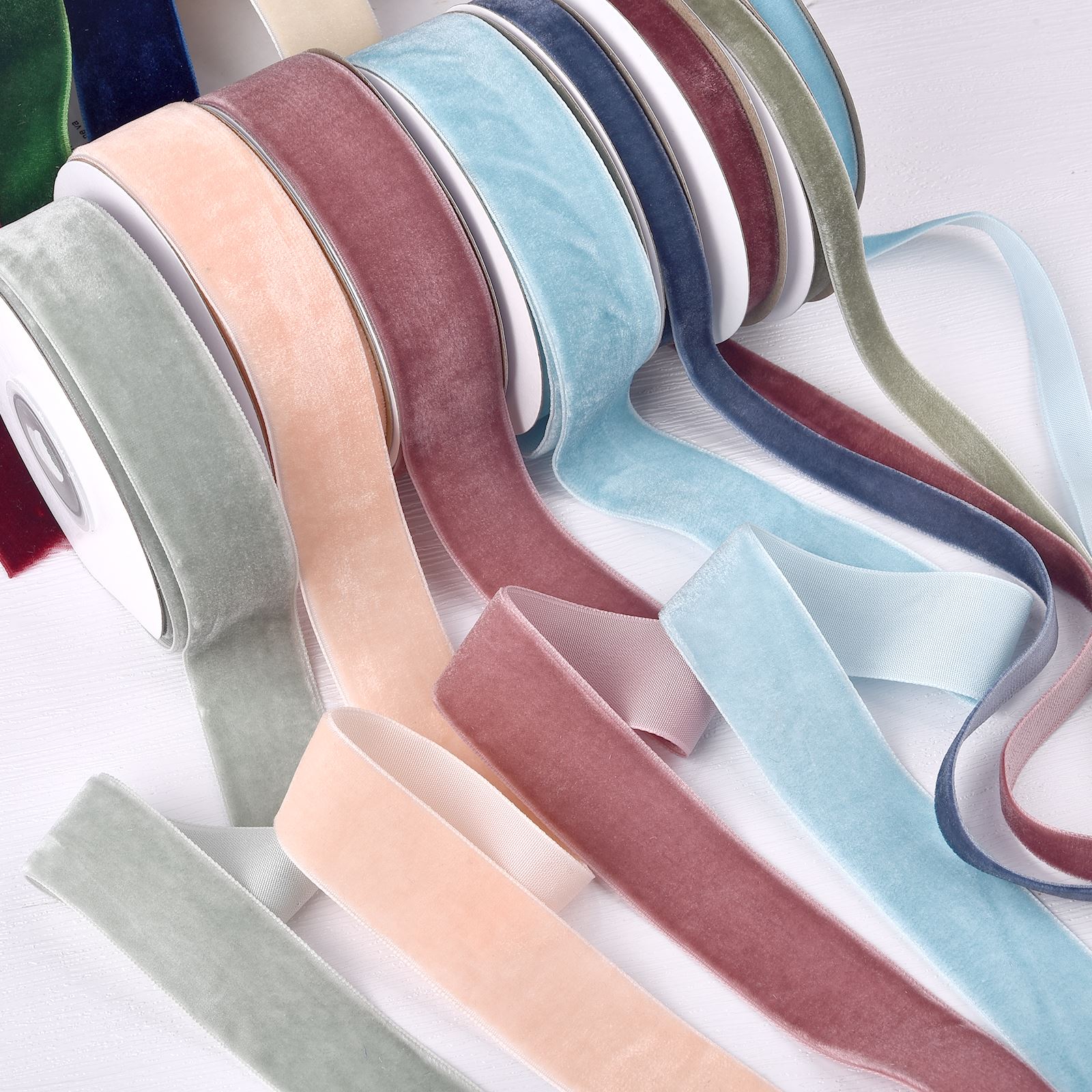 10/25mm 5Yards Roll Single Fac - Velvet Ribbon Roll recensie en prijs
