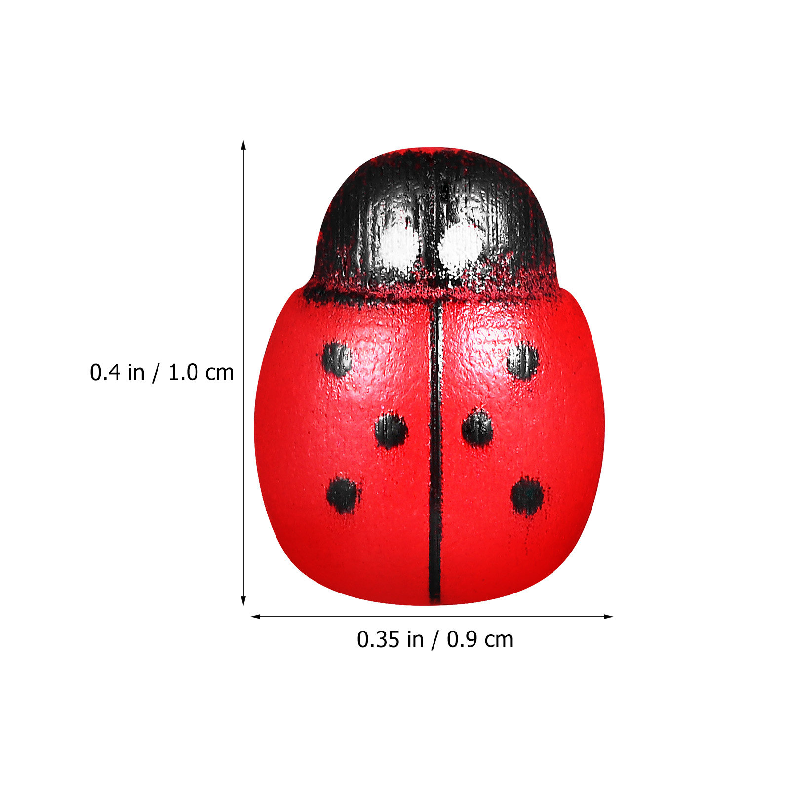 400Pcs Wooden Bee Ladybug Stic - Embellish Craft recensie en prijs