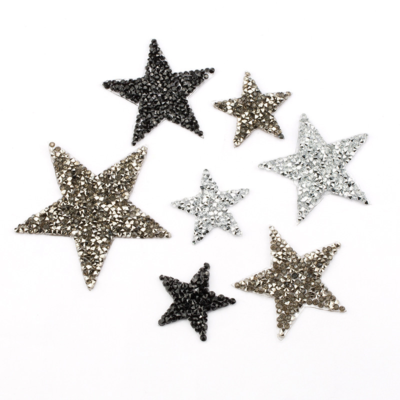 4/6/8cm Hotfix Jet Hematite St - Hotfix Rhinestone Sheet recensie en prijs