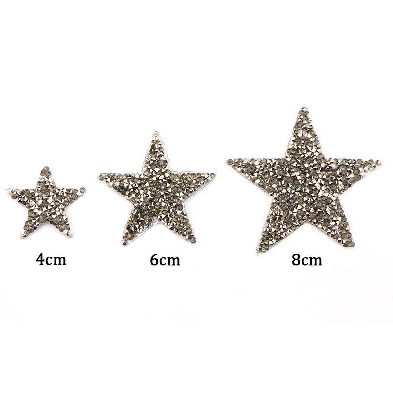 4/6/8cm Hotfix Jet Hematite St - Hotfix Rhinestone Sheet recensie en prijs