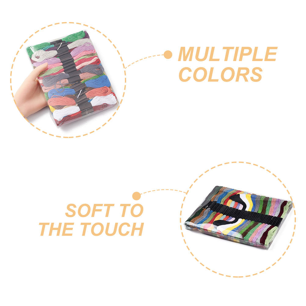 50 Bundles Cross Stitch Floss  - Embroidery Craft recensie en prijs