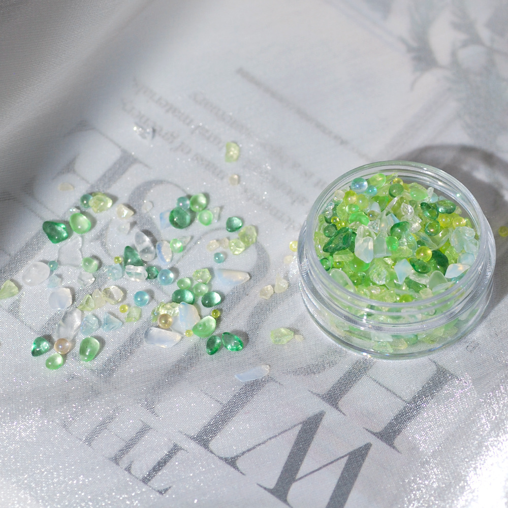 DIY Seashell Resin Gems Irregu - Embellishment Glue Craft recensie en prijs