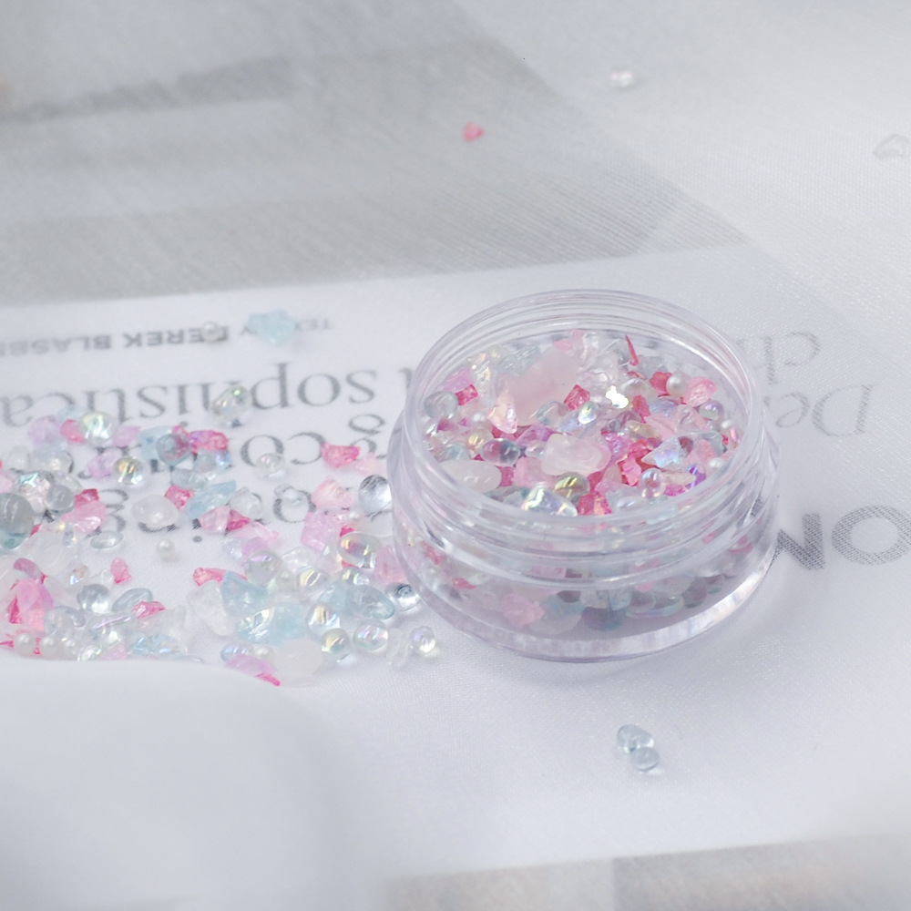 DIY Seashell Resin Gems Irregu - Embellishment Glue Craft recensie en prijs
