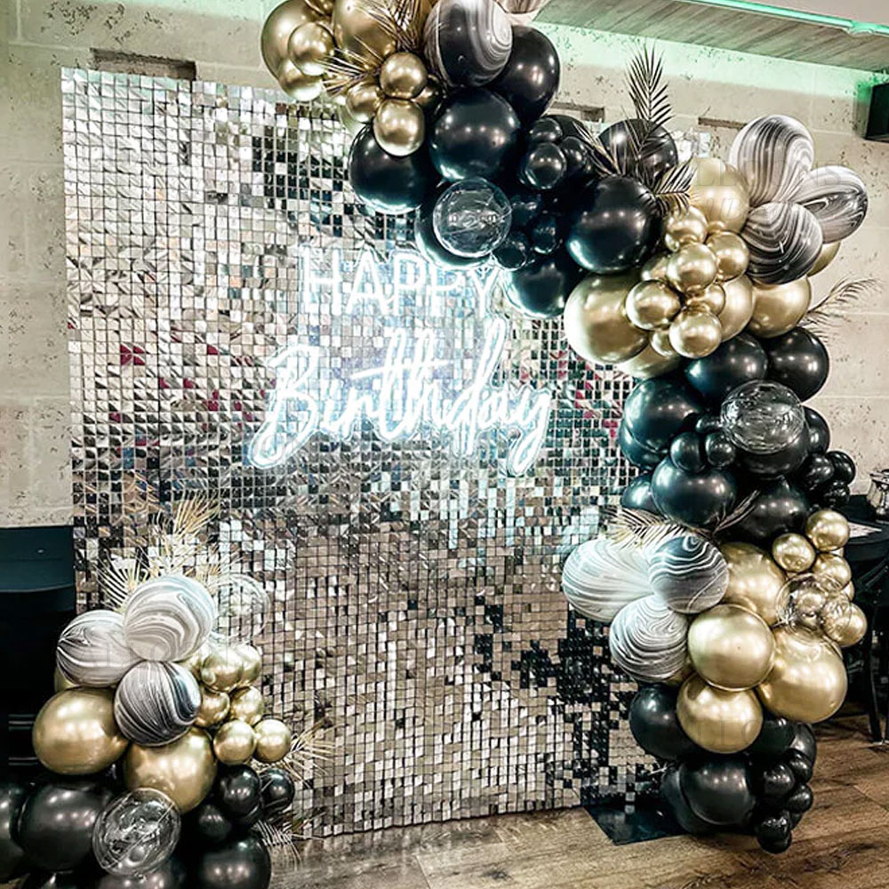 Silver Sequin Wall Backdrop Pa - Sequin Fabric Panel recensie en prijs