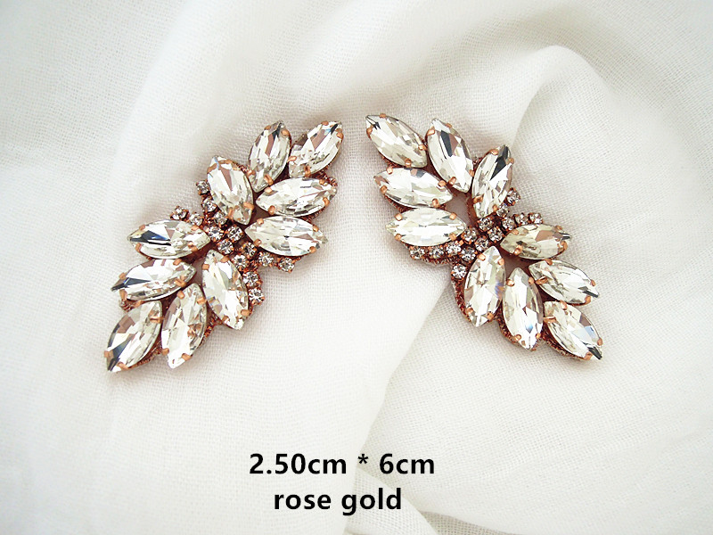 (1PC) Silver gold rhinestone b - Sew On Rhinestone recensie en prijs