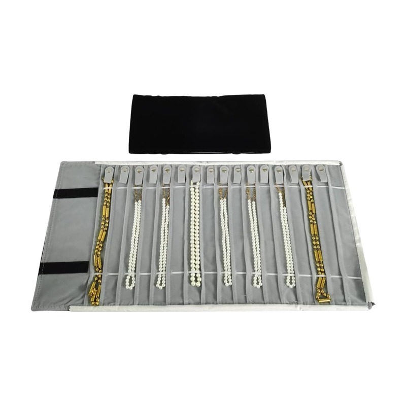 Travel Jewelry Organizer Case  - Velvet Ribbon Roll recensie en prijs