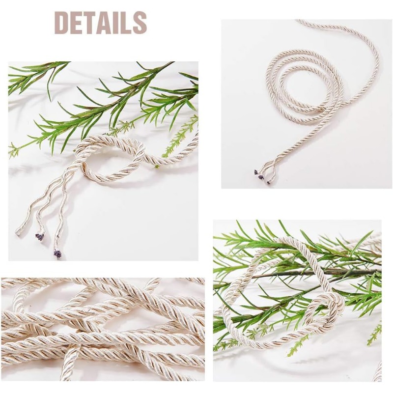 About 50 Feet Craft Nylon Rope - Cord Trim Twisted recensie en prijs